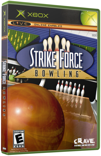 Strike Force Bowling (USA)3D boxes